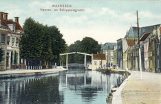 6517 Gezicht op de Herengracht te Maarsseveen, de Vecht met klapbrug en de Schippersgracht te Maarssen uit het ...